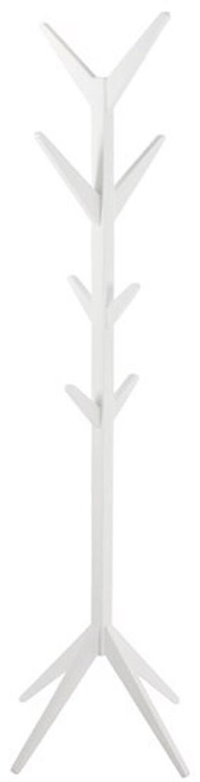 Drabužių kabykla Home4you Ascot, 178 cm, balta sp.