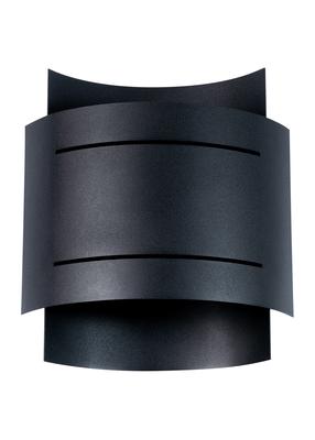 Lampa sienas Sollux Hestia 5903282715660, G9, 1 x 40 W, melna krās. / melna krās.