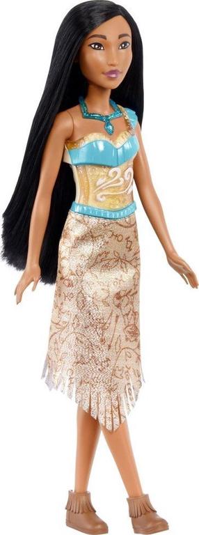 Lelle - pasaku tēls Mattel Disney Princess Pocahontas HLW07, 28 cm, daudzkrāsaina