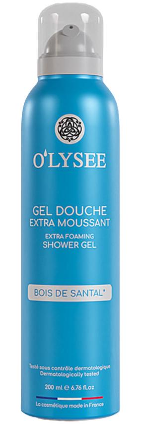 Ķermeņa mazgāšanās putas, želeja O'Lysee Bois De Santal, 200 ml