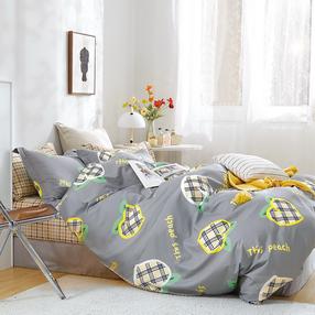 Voodipesukomplekt PBC-912, hall v., 70 x 80 cm, 160 x 200 cm
