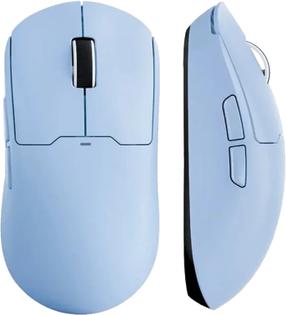 Belaidė žaidimų pelė Mchose A5 V2 Ultra, 2.4 ghz / bluetooth / usb, žydra