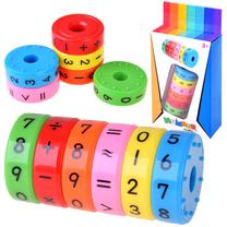 Matematinis žaidimas Number Cube, 6 cm, įvairių spalvų