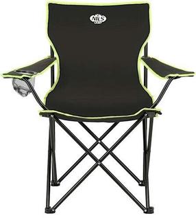 Складной туристический стул Nils Camp Camping Chair, черный цв./желтый цв.