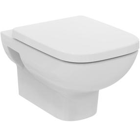 Туалет, подвесной Standart, с крышкой, 345 мм x 360 мм