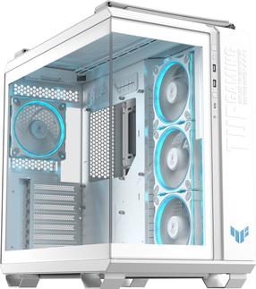 Arvuti korpus Asus TUF Gaming GT502 Horizon, valge v.