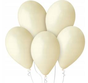 Balonu komplekti ovāls Gemar Pastel, ziloņkaula krās., 50 gab.