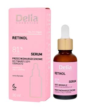 Veido serumas Delia Cosmetics Retinool, 30 ml