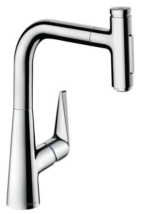 Кухонный смеситель Hansgrohe Talis Select M51 ComfortZone 220, хромовый цв.