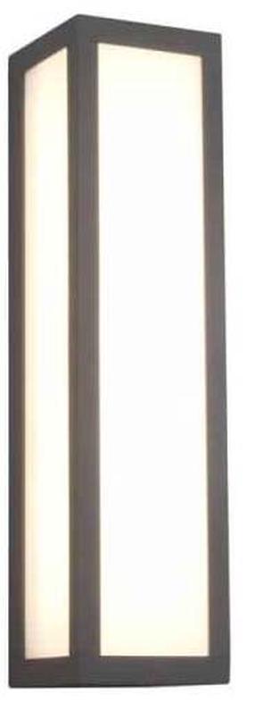 Sieninis lauko šviestuvas Trio Fuerte, 10.5W, LED, IP54, antracito sp., 9.5 cm x 36 cm