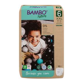 Mähkmed Bambo Nature, 6 suurus, 15 kg, 18 tk