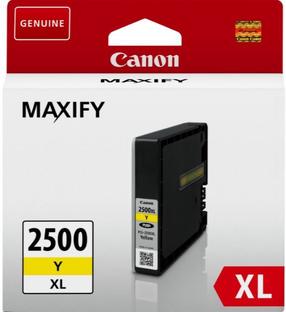 Tintes printera kasetne Canon PGI-2500XL, dzeltena krās.