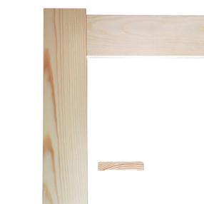 Durvju stendere AD4, 220 cm x 7 cm x 1.2 cm, priedes krās.