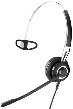 Juhtmega kõrvaklapid Jabra BIZ 2400 II Mono 3-1 NC, must v.