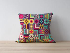 Наволочка для декоративной подушки Mioli Decor 1011, многоцветный, 43 см x 43 см