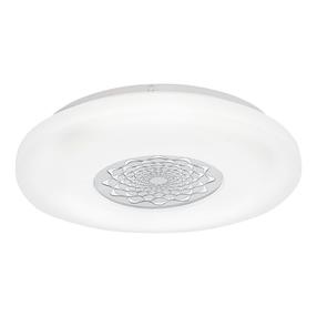 Šviestuvas lubų Eglo Capasso 1 96026, LED, 3000 °K, 1 x 24 W, balta sp./chromo sp. / balta sp.
