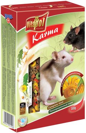 Barība grauzējiem Vitapol, žurkām, 0.5 kg