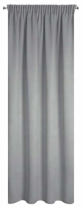 Blackout aizkari Carlo, sudraba krās., 130 cm x 300 cm