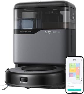 Robottolmuimeja Eufy Omni C20, must v./hall v.