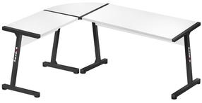 Arvutimängulaud Huzaro Hero 6.0, 147 cm x 112 cm, 74 cm, valge v.