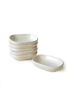 Kausside komplekt Hermia 275KRM2136, valge v., 11 cm