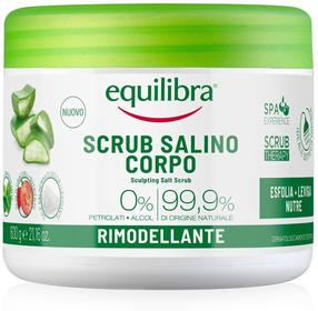Скраб для кожи тела Equilibra Aloe Reshaping, 600 г
