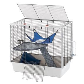 Grauzēju būris Ferplast Furet Plus, 78 cm x 48 cm x 70 cm, pelēka krās.