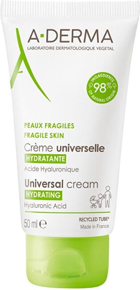 Veido kremas A-Derma Hyaluronic Acid Universal Hydrating, 50 ml