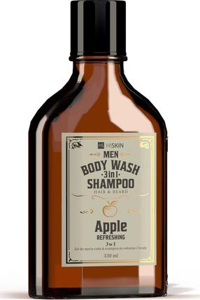 Dušas želeja un šampūns HiSkin Whisky 3in1 Apple, 330 ml