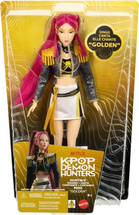Lėlė Mattel KPop Demon Hunters Huntr/X Singing Mira JRN41, 30 cm, įvairių spalvų