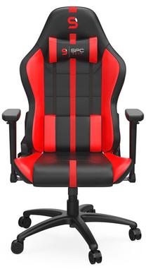 Spēļu krēsls Spc Gear Silentium SR400, melna krās./sarkana krās.