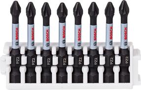 Kruvikeeraja otsikute komplekt Bosch Impact Control, PH2, 50 mm