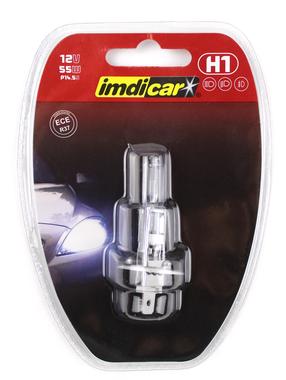 Auto spuldze Imdicar JMB-809, halogēnā spuldze, caurspīdīga krās., 12 V