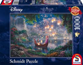Dėlionė Schmidt Disney Rapunzel 59480, 49.3 cm x 69.3 cm, 1000 vnt., įvairių spalvų