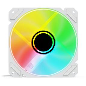 Oro aušintuvas korpusui Sharkoon Shark Mirror RGB PWM (W), 120 mm x 120 mm