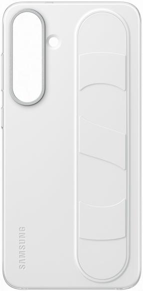 Telefona vāciņš Samsung Standing Grip Case Samsung Galaxy S25 Plus, balts krās.