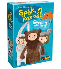 Kortų žaidimas Logis Spėk kas aš? 3+