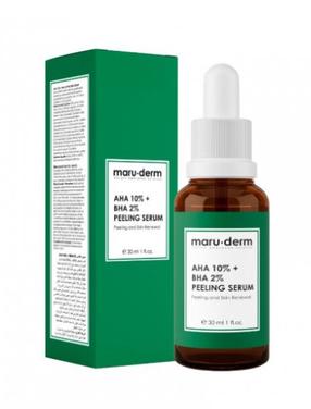 Сыворотка для лица Maruderm AHA 10% + BHA 2%, 30 мл