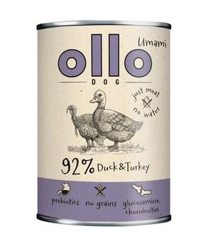 Märg koeratoit Ollo Umami, kalkun/pardiliha, 0.4 kg