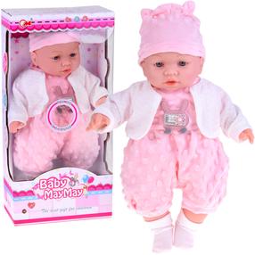 Кукла пупс Baby MayMay, 40 см, розовый цв.