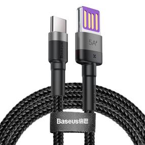 Провод Baseus, USB Type C/USB, черный цв./серый цв.