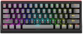 Vadu spēļu tastatūra Marvo KG962 Blue, EN, balta krās.