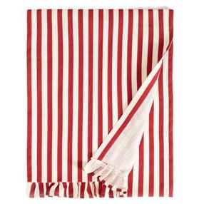 Stalo takelis Homla Trudy, balta/raudona, 160 x 40 cm