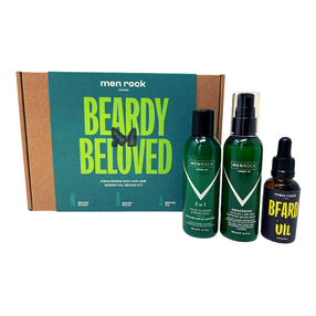 Набор ухода за лицом для мужчин Men Rock Beardy Beloved Awakening Sicilian Lime Beard Kit