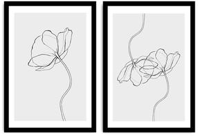 Paveikslas Wallity 2PSCTCIZ-008, 36 cm x 51 cm