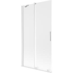 Vonios sienelė Mexen Velar, 100 cm x 150 cm, white sp./matinis