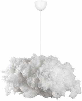 Prekė su pažeista pakuote. Šviestuvas kabinamas Opviq Cloud 390FLH2181, E27, 1 x 60 W, balta sp., 35 x 45 cm