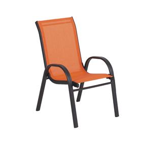 Vaikiška kėdė Home4you Dublin Kid, oranžinė sp., 46 cm x 59 cm