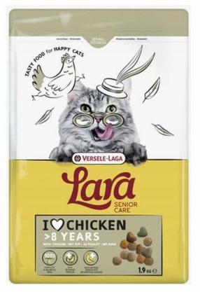Sausas kačių maistas Versele-Laga Lara Senior Care With Chicken, vištiena/grūdai, 1.9 kg