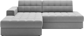 Kampinė sofa - lova Blezalt Sola, pilka sp., kairinė, 240 x 150 cm x 82 cm